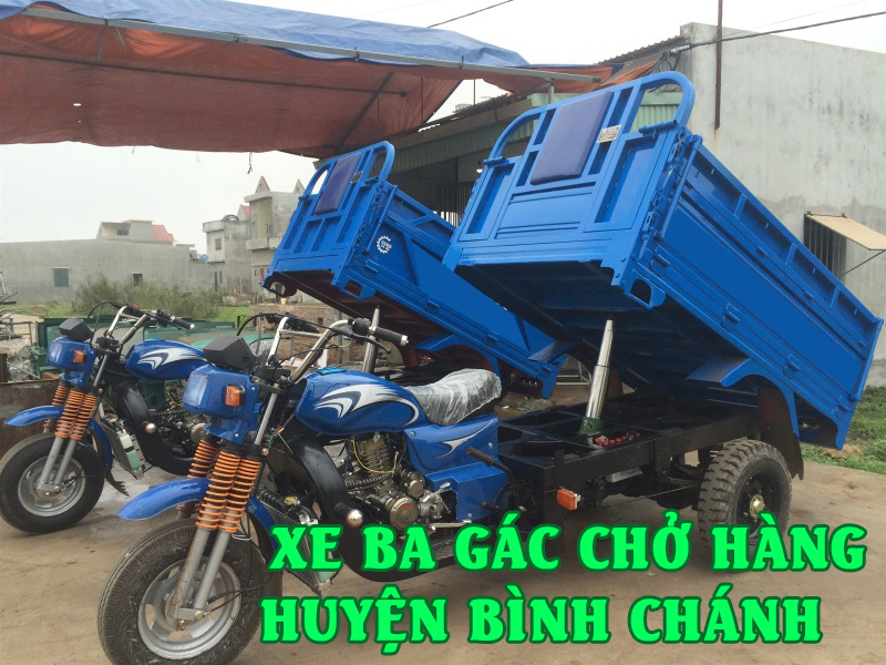 xe ba gác chở hàng huyện bình chánh